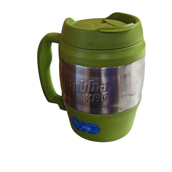 BUBBA KEG 52oz Ounce Insulated Travel Mug, Green, Lid Stainless Steel - Picture 1 of 9